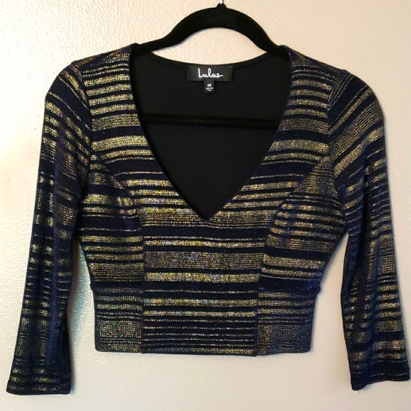 COPY - Lulu's 2 piece Hi-Fashion Midriff Dress - Picture 2 of 9